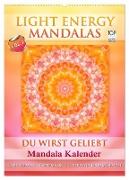 Light Energy Mandalas - Kalender - Vol. 1 (Wandkalender 2024 DIN A2 hoch), CALVENDO Monatskalender