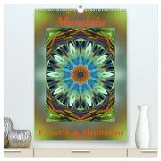 Mandala - Esoterik & Meditation (hochwertiger Premium Wandkalender 2024 DIN A2 hoch), Kunstdruck in Hochglanz