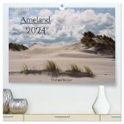 Ameland (hochwertiger Premium Wandkalender 2024 DIN A2 quer), Kunstdruck in Hochglanz