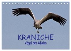 Kraniche - Vögel des Glücks (Tischkalender 2024 DIN A5 quer), CALVENDO Monatskalender