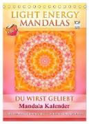 Light Energy Mandalas - Kalender - Vol. 1 (Tischkalender 2024 DIN A5 hoch), CALVENDO Monatskalender