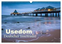 Usedom - Deutscher Inseltraum (Wandkalender 2024 DIN A3 quer), CALVENDO Monatskalender