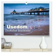 Usedom - Deutscher Inseltraum (hochwertiger Premium Wandkalender 2024 DIN A2 quer), Kunstdruck in Hochglanz