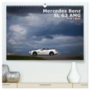 Mercedes-Benz SL 63 AMG (hochwertiger Premium Wandkalender 2024 DIN A2 quer), Kunstdruck in Hochglanz