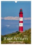 Insel Amrum (Wandkalender 2024 DIN A4 hoch), CALVENDO Monatskalender