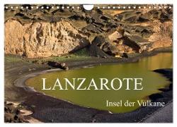 Lanzarote - Insel der Vulkane (Wandkalender 2024 DIN A4 quer), CALVENDO Monatskalender