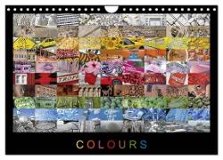 Colours (Wandkalender 2024 DIN A4 quer), CALVENDO Monatskalender