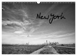 New York 2024 (Wandkalender 2024 DIN A3 quer), CALVENDO Monatskalender