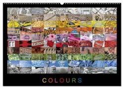 Colours (Wandkalender 2024 DIN A2 quer), CALVENDO Monatskalender