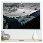 Alpenüberquerung (hochwertiger Premium Wandkalender 2024 DIN A2 quer), Kunstdruck in Hochglanz