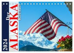 Der Alaska Kalender (Tischkalender 2024 DIN A5 quer), CALVENDO Monatskalender