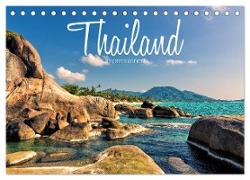 Thailand Impressionen (Tischkalender 2024 DIN A5 quer), CALVENDO Monatskalender