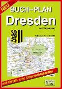 Buchstadtplan Dresden und Umgebung 1 : 20 000