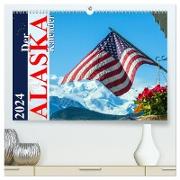 Der Alaska Kalender (hochwertiger Premium Wandkalender 2024 DIN A2 quer), Kunstdruck in Hochglanz