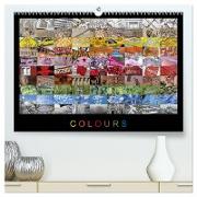 Colours (hochwertiger Premium Wandkalender 2024 DIN A2 quer), Kunstdruck in Hochglanz