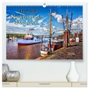 Friesland - Nordseebad Dangast (hochwertiger Premium Wandkalender 2024 DIN A2 quer), Kunstdruck in Hochglanz
