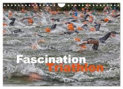 Fascination Triathlon (Wandkalender 2024 DIN A4 quer), CALVENDO Monatskalender