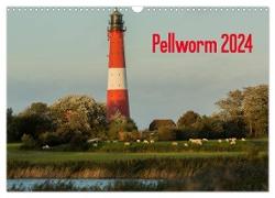 Pellworm 2024 (Wandkalender 2024 DIN A3 quer), CALVENDO Monatskalender