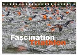 Fascination Triathlon (Tischkalender 2024 DIN A5 quer), CALVENDO Monatskalender