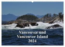 Vancouver und Vancouver Island 2024 (Wandkalender 2024 DIN A2 quer), CALVENDO Monatskalender