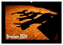 Bremen 2024 (Wandkalender 2024 DIN A2 quer), CALVENDO Monatskalender