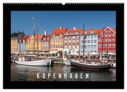 Kopenhagen (Wandkalender 2024 DIN A2 quer), CALVENDO Monatskalender