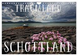Traumland Schottland (Wandkalender 2024 DIN A4 quer), CALVENDO Monatskalender
