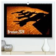 Bremen 2024 (hochwertiger Premium Wandkalender 2024 DIN A2 quer), Kunstdruck in Hochglanz