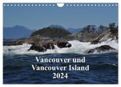 Vancouver und Vancouver Island 2024 (Wandkalender 2024 DIN A4 quer), CALVENDO Monatskalender