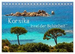 Korsika Insel der Schönheit (Tischkalender 2024 DIN A5 quer), CALVENDO Monatskalender