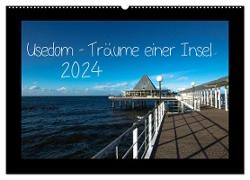 Usedom - Träume einer Insel (Wandkalender 2024 DIN A2 quer), CALVENDO Monatskalender