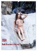 Nude Beauties in Nature (Wandkalender 2024 DIN A2 hoch), CALVENDO Monatskalender