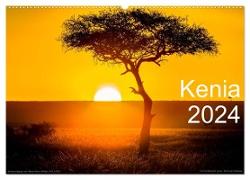 Kenia 2024 (Wandkalender 2024 DIN A2 quer), CALVENDO Monatskalender