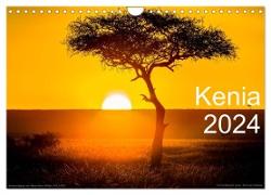 Kenia 2024 (Wandkalender 2024 DIN A4 quer), CALVENDO Monatskalender