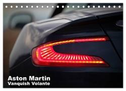 Aston Martin Vanquish Volante (Tischkalender 2024 DIN A5 quer), CALVENDO Monatskalender
