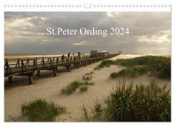 St. Peter Ording 2024 (Wandkalender 2024 DIN A3 quer), CALVENDO Monatskalender