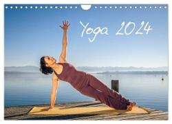 Yoga (Wandkalender 2024 DIN A4 quer), CALVENDO Monatskalender