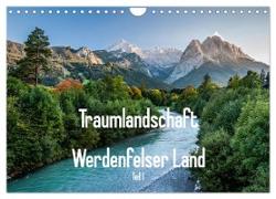 Traumlandschaft Werdenfelser Land - Teil I (Wandkalender 2024 DIN A4 quer), CALVENDO Monatskalender