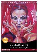 Flamenco (Tischkalender 2024 DIN A5 hoch), CALVENDO Monatskalender
