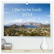 Liparische Inseln (hochwertiger Premium Wandkalender 2024 DIN A2 quer), Kunstdruck in Hochglanz