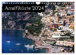 Amalfiküste 2024 (Wandkalender 2024 DIN A4 quer), CALVENDO Monatskalender