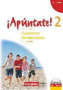 ¡Apúntate!, 2. Fremdsprache, Ausgabe 2008, Band 2, Cuaderno de ejercicios - Lehrerfassung inkl. CD