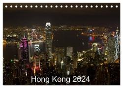 Hong Kong 2024 (Tischkalender 2024 DIN A5 quer), CALVENDO Monatskalender