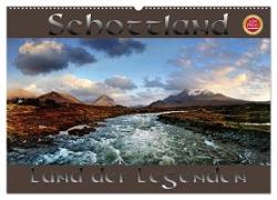 Schottland - Land der Legenden (Wandkalender 2024 DIN A2 quer), CALVENDO Monatskalender