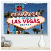 Las Vegas (hochwertiger Premium Wandkalender 2024 DIN A2 quer), Kunstdruck in Hochglanz