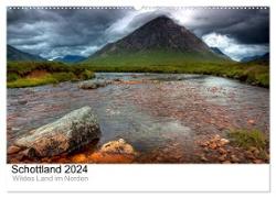 Schottland 2024 - Wildes Land im Norden (Wandkalender 2024 DIN A2 quer), CALVENDO Monatskalender
