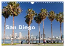 San Diego (Wandkalender 2024 DIN A4 quer), CALVENDO Monatskalender
