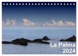 La Palma (Tischkalender 2024 DIN A5 quer), CALVENDO Monatskalender