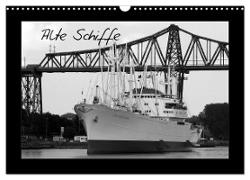 Alte Schiffe (Wandkalender 2024 DIN A3 quer), CALVENDO Monatskalender