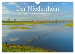 Der Niederrhein im Wandel der Jahreszeiten (Wandkalender 2024 DIN A4 quer), CALVENDO Monatskalender